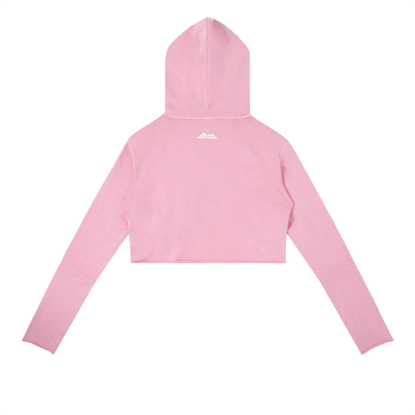 Raw-Edge The Gleam Hooded Crop | Talk Dragons To Me