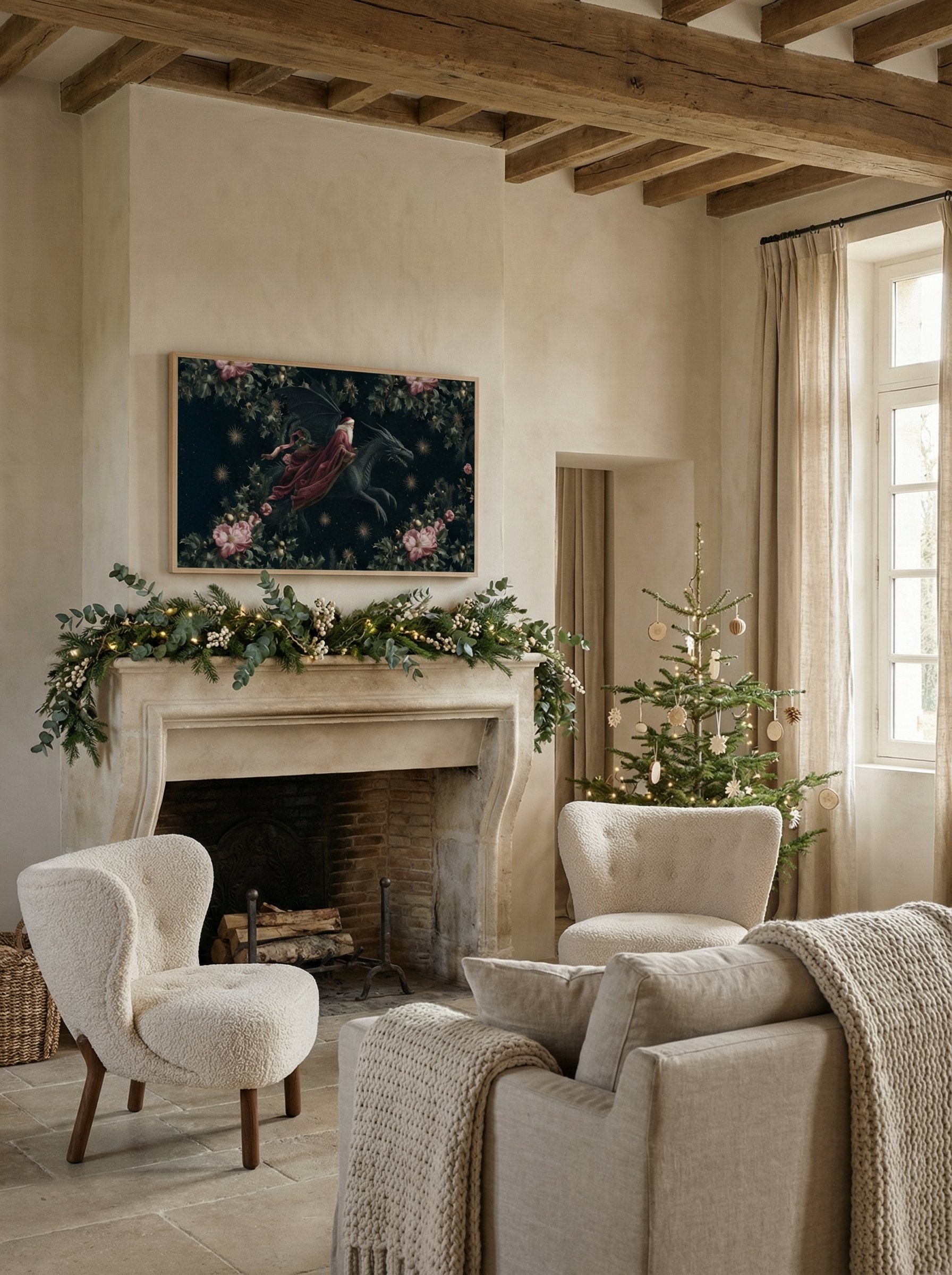 Yuletide Dragon Rider