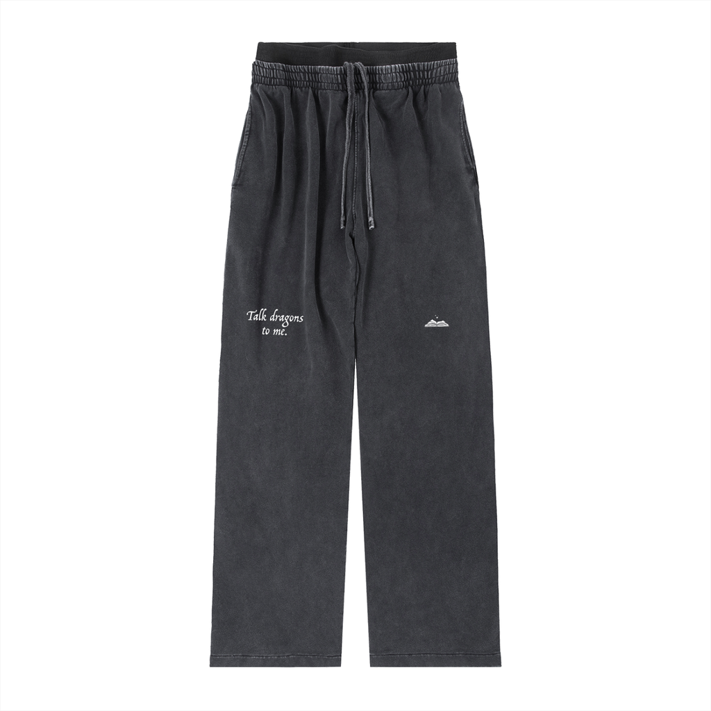 Vintage Washed Waist Pants | Talk Dragons To Me