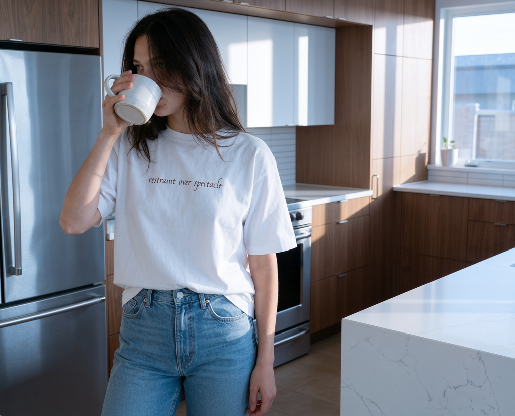 Restraint Over Spectacle | Oversize Tee
