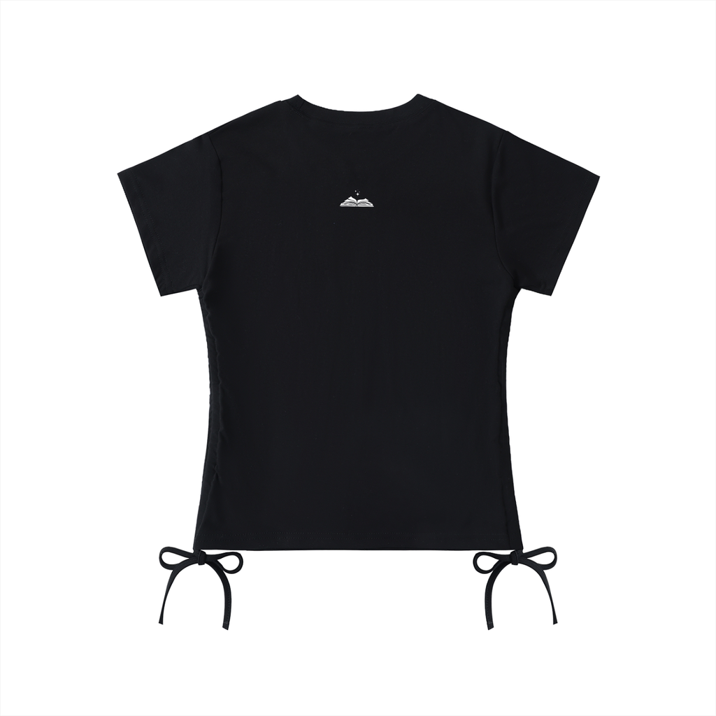 Drawstring Baby Tee | Talk Dragons To Me
