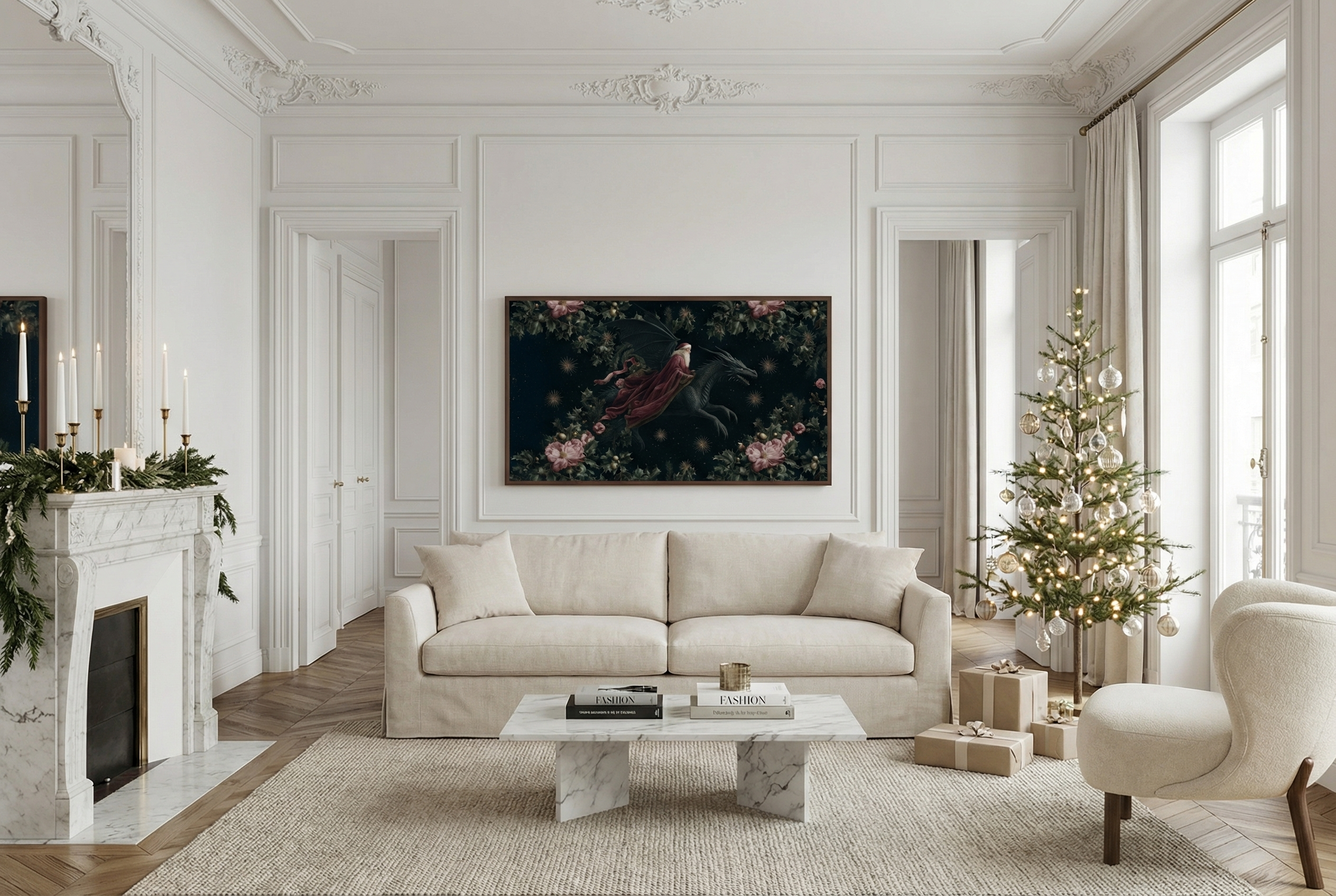 Yuletide Dragon Rider