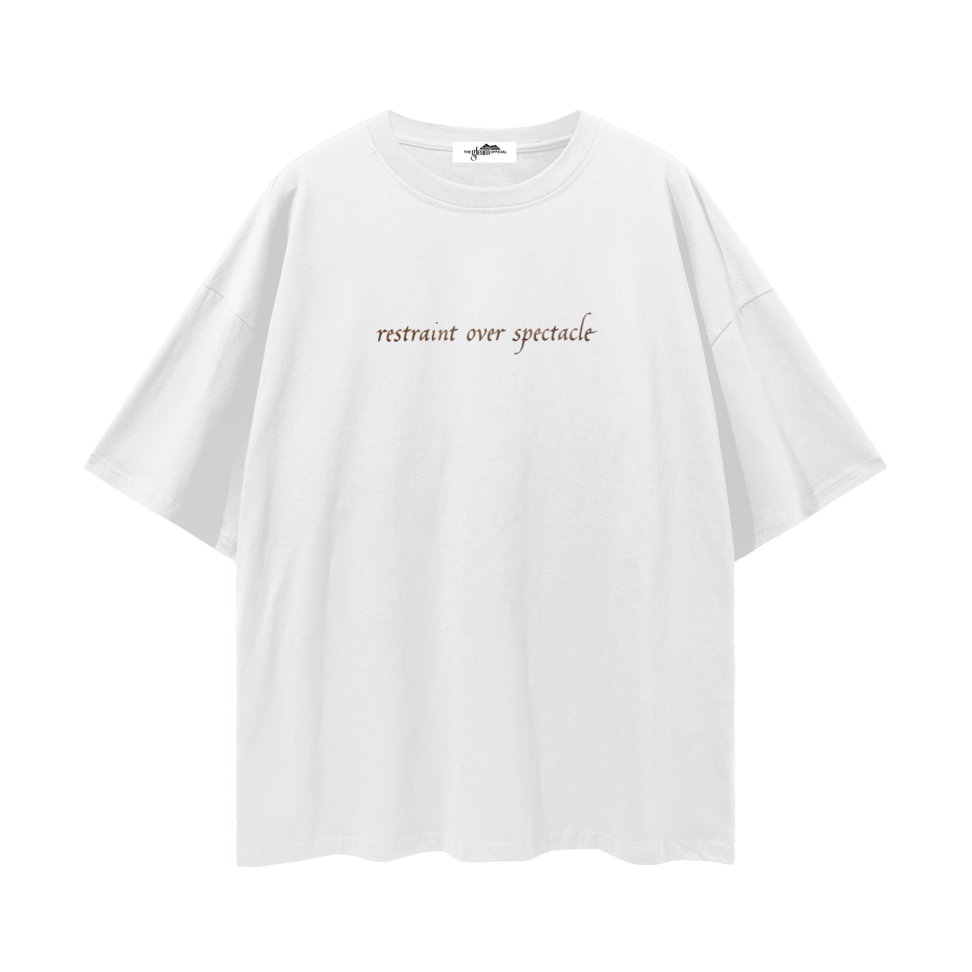 Restraint Over Spectacle | Oversize Tee
